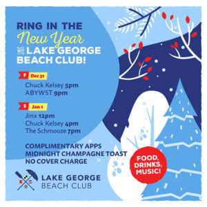 Ring in the New Year with Lake George Beach Club
